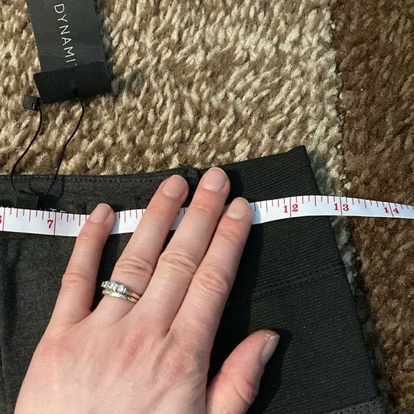 Dynamite Gray and Black Stretch Trousers - Picture 9 of 12